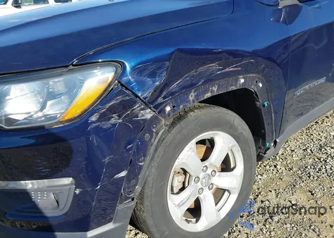 2020 Jeep Compass Latitude Fwd from USA, damaged, VIN 3C4NJCBB3LT166233